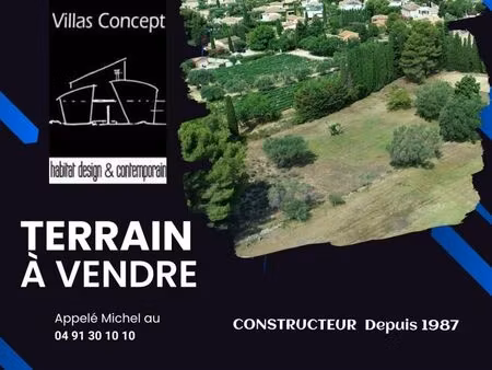 terrain 600 m² sanary sur mer