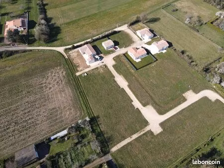 ? terrains à bâtir – tesson (17) – plus que 4 lots disponibles