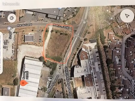 avant le terrain 800 m² bondoufle constructible