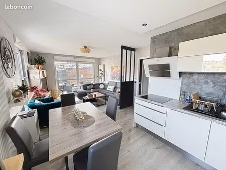 appartement f2 avec terrasse et garage