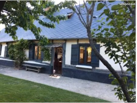 maison normande avec jardin