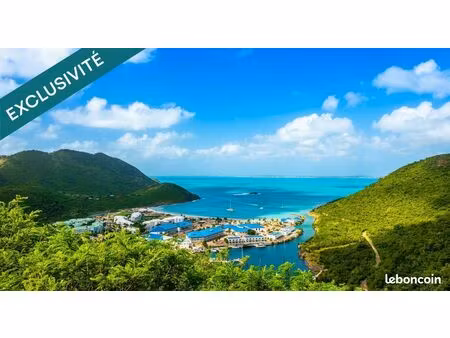 terrain 1504 m² saint-martin