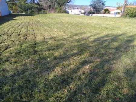 terrain à bâtir viabilisé