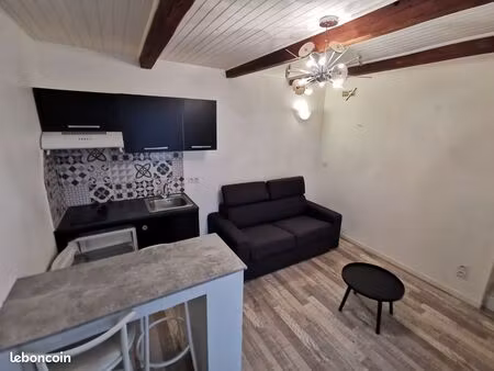 studio 23m2 + terrasse abrité