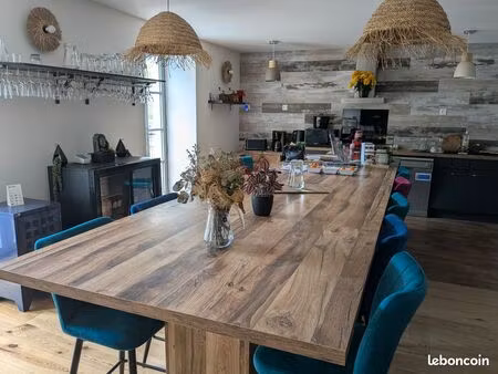 gîte ou chambres d'hôtes – murs commerciaux – vue lot & pont classé