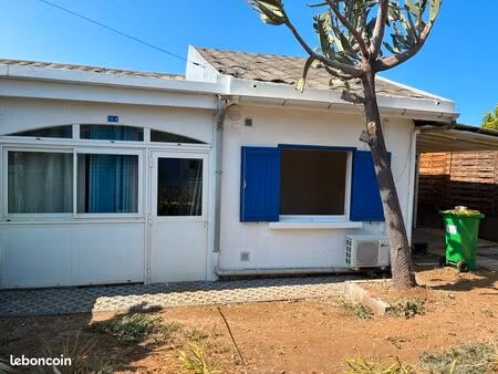 saline/bains f3 non meublé avec terrasse et jardin