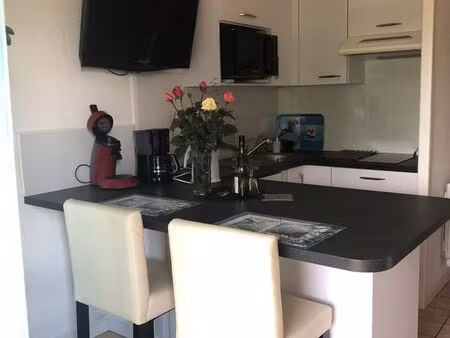 coquet studio 25m² + parking privé - balcon plein sud - à 500m des cures thermales