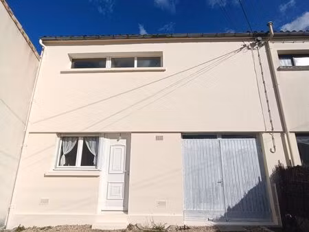 maison calme & fonctionnelle 80m² + garage de 14m² - chevanceaux