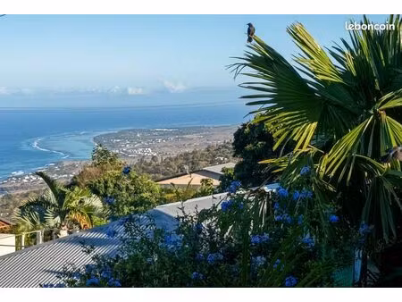 villa f4 – vue mer panoramique – saint-leu