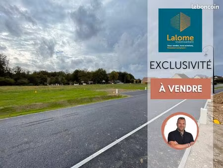 terrain 700 m² évreux