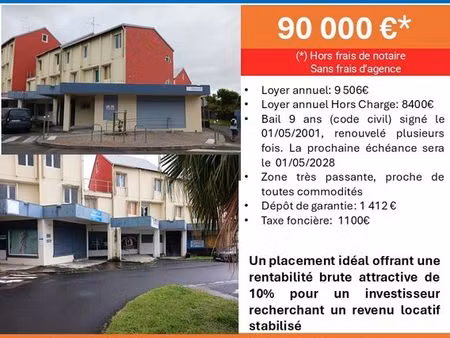 vente local 9006 dr lamarque - saint-andre