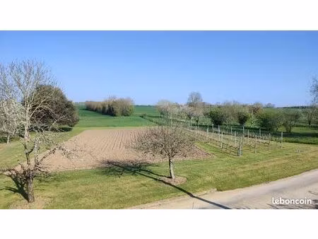 grand terrain à bâtir