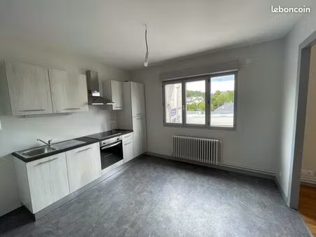 appartement à louer t4 centre ville d’ussel
