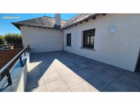 appartement lumineux t4 avec terrasses