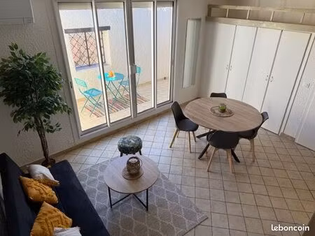 appartement meublé avec terrasse