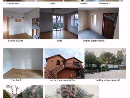 loue t3 dans villa conviendrai a retraités