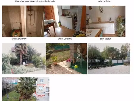 studio dans villa au rdc lire annonce