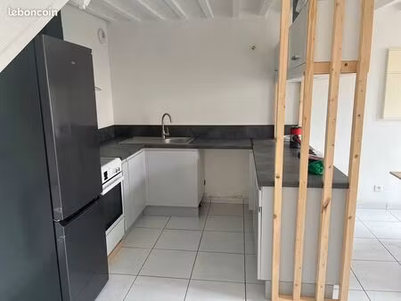 meublé en maison de ville à luc sur mer