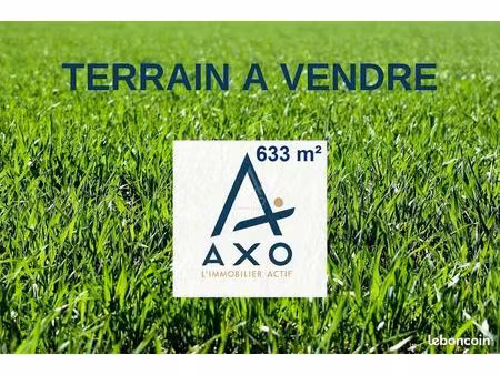 terrain 633 m² crozon