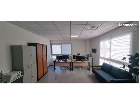 bureaux climatisés 42 m2 - montpellier ouest - accès autoroute a709