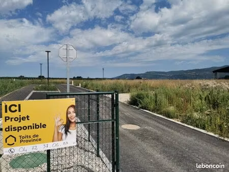 terrain 450 m² montalieu vercieu