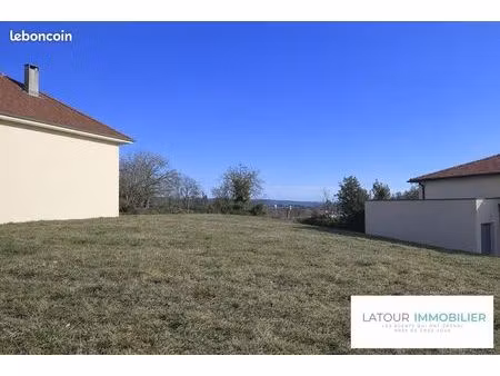 terrain 450 m² st alban de roche