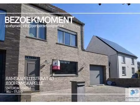 bezoekmoment zaterdag 04/04 van 16u tot 17u30 | vernieuwd...