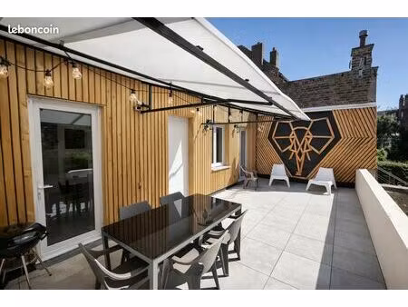 maison meublée avec jardin - proche centre ville