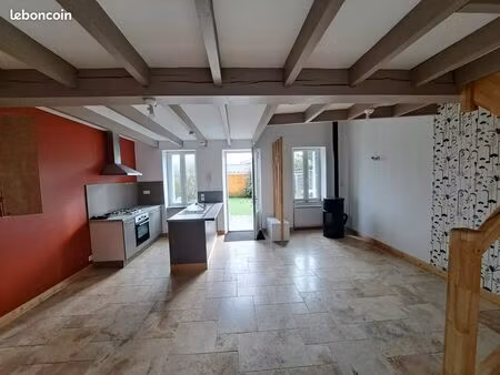 maison centre ville 3pieces+