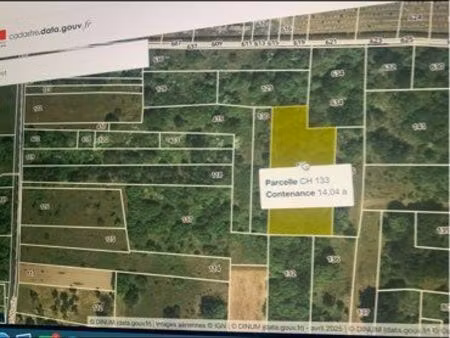 terrain 1 404 m² – olivet rue saint-martin – réserve foncière rare