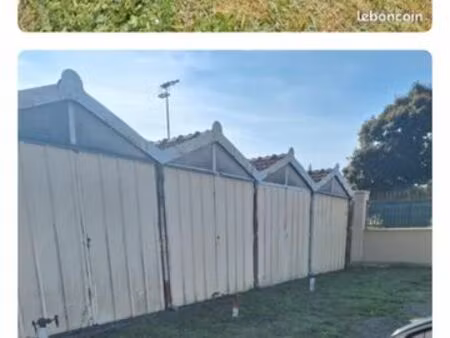 garages (loués) à vendre