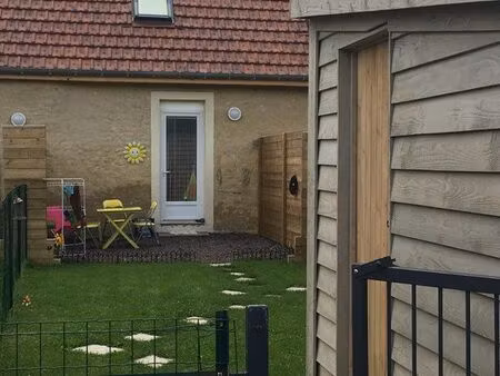 t3 60m2  2 chbr  jardinet  2 parkings  cabanon