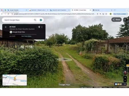 terrain a vendre avec cu