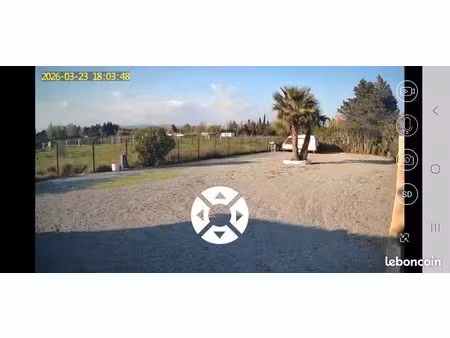 location emplacement caravane