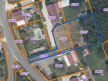 terrain 1526m² à varennes changy