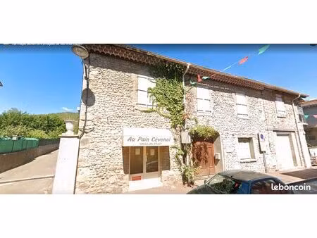vente d'un local commercial (boulangerie) + habitation à bessèges 30160