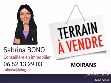 terrain 571 m² moirans