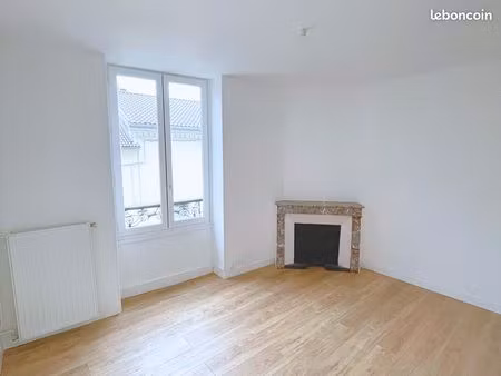 t2 lumineux avec balcon – centre rives – idéal 1er achat