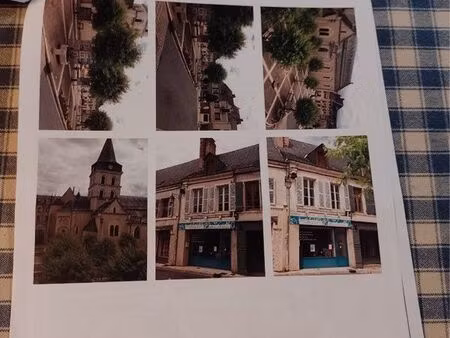 local commercial et appartement saint gaultier centre ville