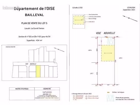 terrain a batir viabilise