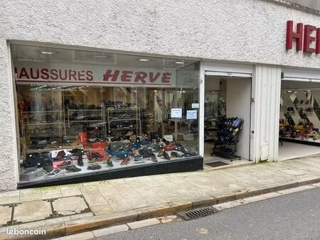 fonds de commerce chaussures