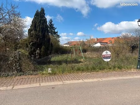 terrain 872 m² servigny les sainte barbe