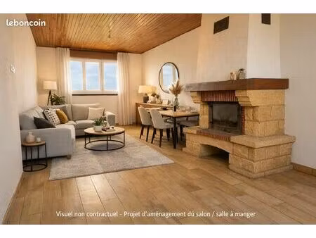appartement 75 m² – 2 chambres – fort potentiel duplex + terrasse – ravalement façade octo