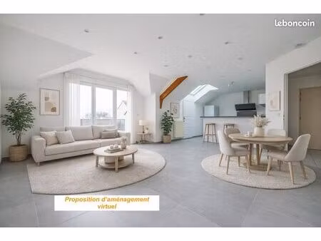 appartement 3 pièces 76 m²