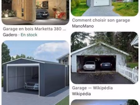 recherche box ou garage