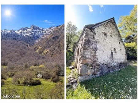 grange à 1000m d'altitude - vallée d'aspe