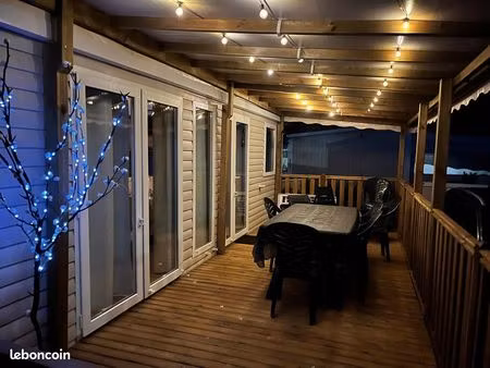 mobil-home 2023 – 3 chambres – 2 salles de bain – accès plage – mar estang