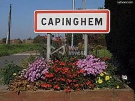 terrain 384 m² capinghem