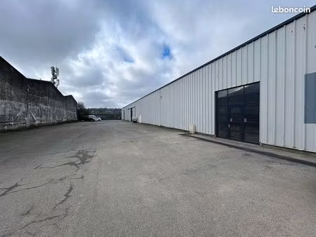 entrepôt 170 m² quimper