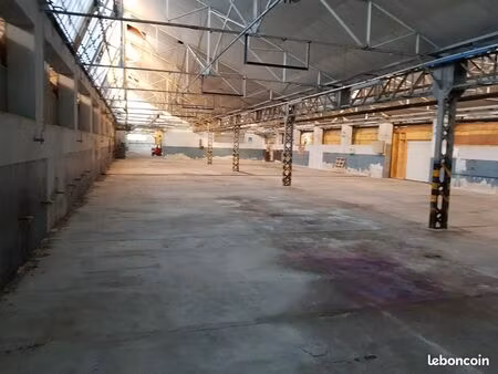 20 000 m² de locaux et entrepôts à 1 8 euros le m²